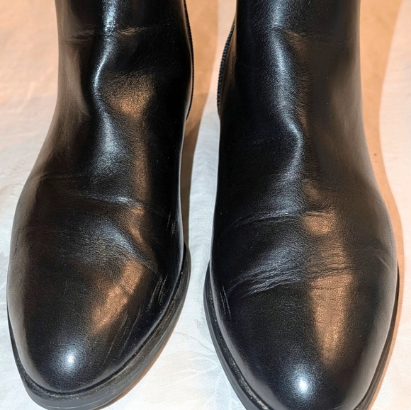 Dkny Shoes - DKNY Lacey Metallic - Stripe Booties